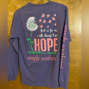 Simply Southern Women’s size Medium. Breast Cancer Awareness. NWT